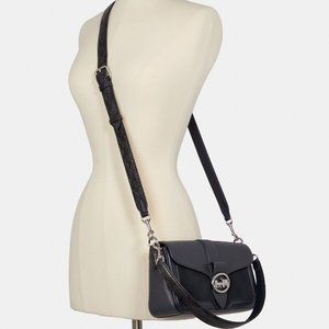 Coach - Georgie Shoulder Bag - Dark Navy Blue